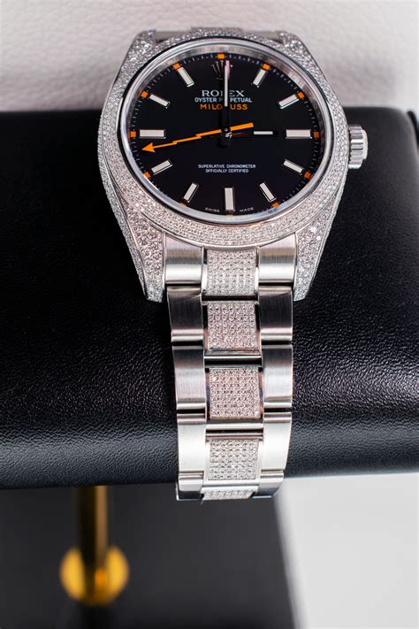 rolex milgauss v370499|rolex milgauss black diamond.